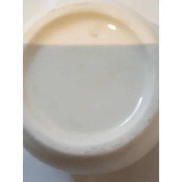 Vintage Round Ceramic Jewelry or Trinket Box with glass Lid Hummingbird Storage & Organization
